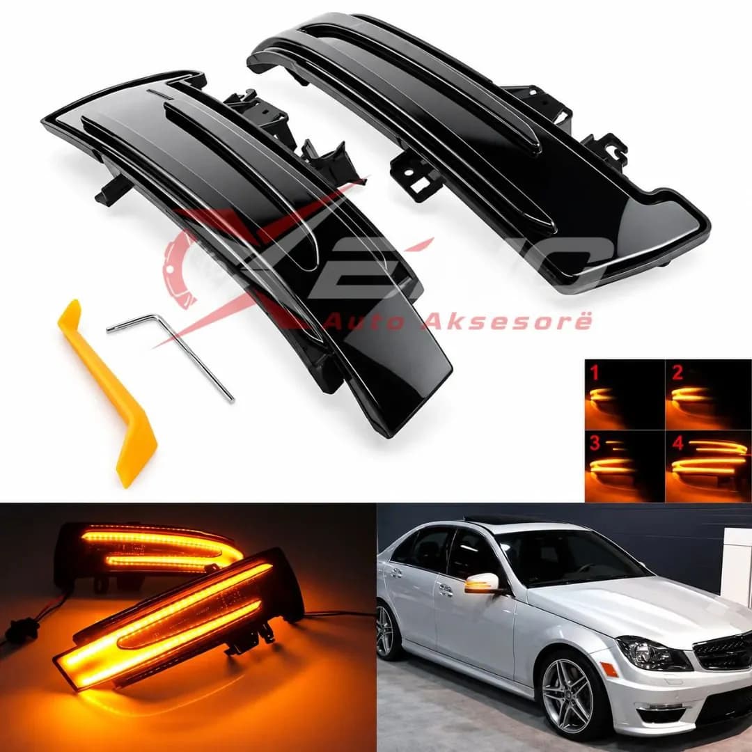 Sinjale Pasqyre Dinamike Për Mercedes-Benz W204/W212 — foto 1