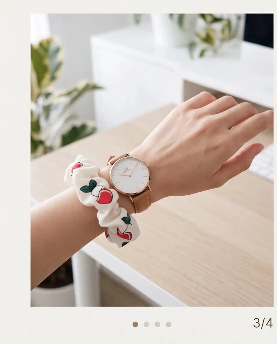 Lidhëse për çdo stil - Scrunchies me ngjyra dhe dizajne — foto 2