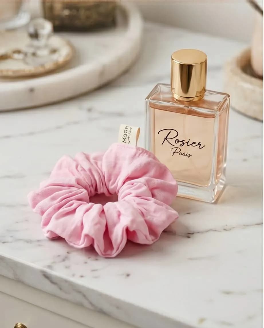 Lidhëse për çdo stil - Scrunchies me ngjyra dhe dizajne — foto 6