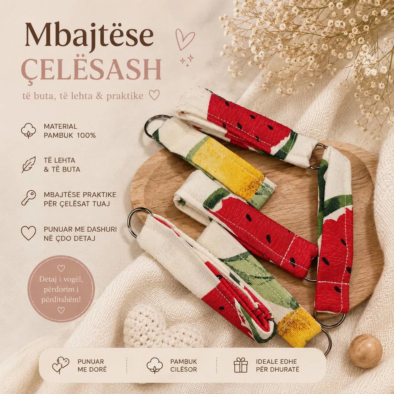 Mbajëtëse çelësash - 3 cope — foto 1