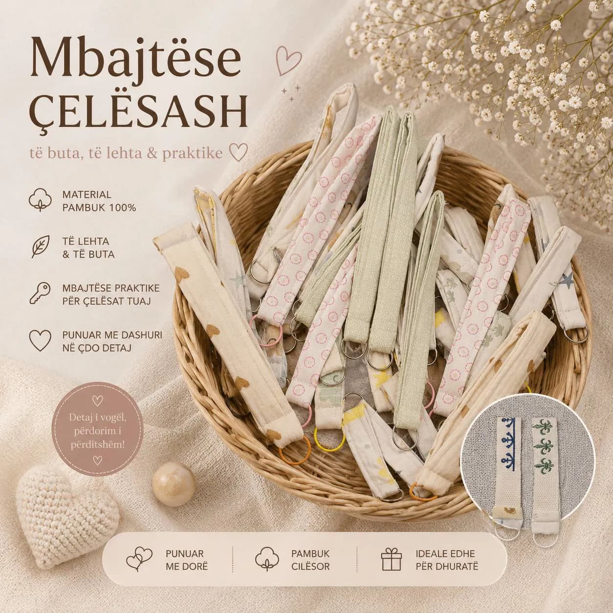 Mbajëtëse çelësash - 3 cope — foto 2