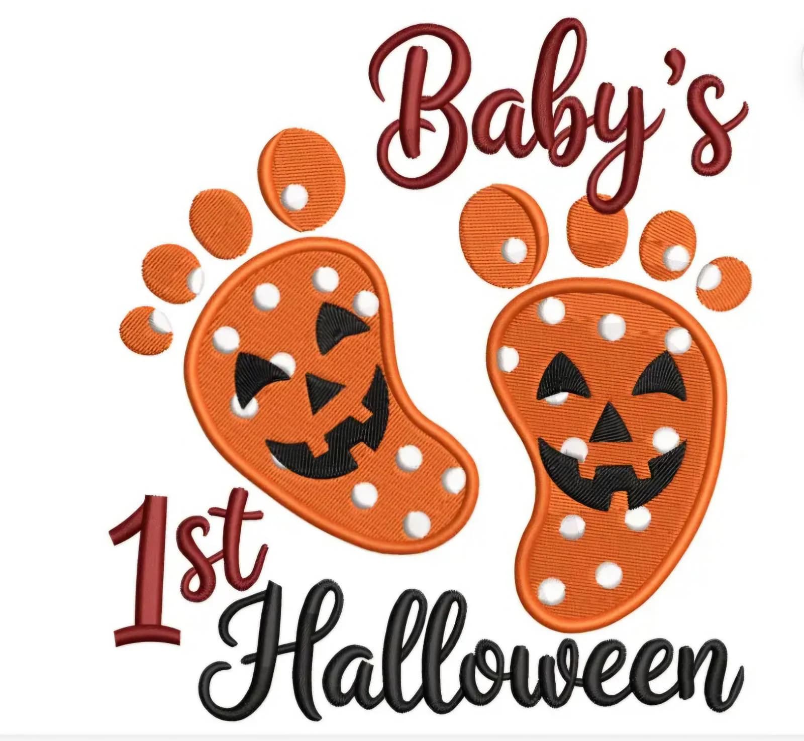 Peshqir te qendisur  Halloween - My 1st Halloween — foto 5
