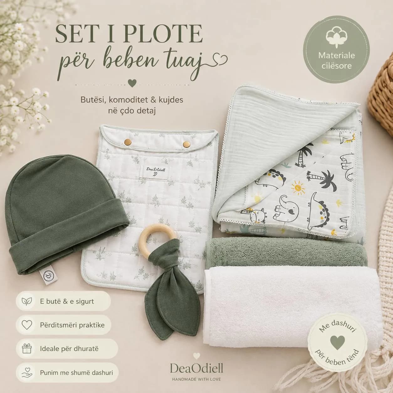 Set I Plotë për Beben Tuaj - Materiale Cilësore — foto 1