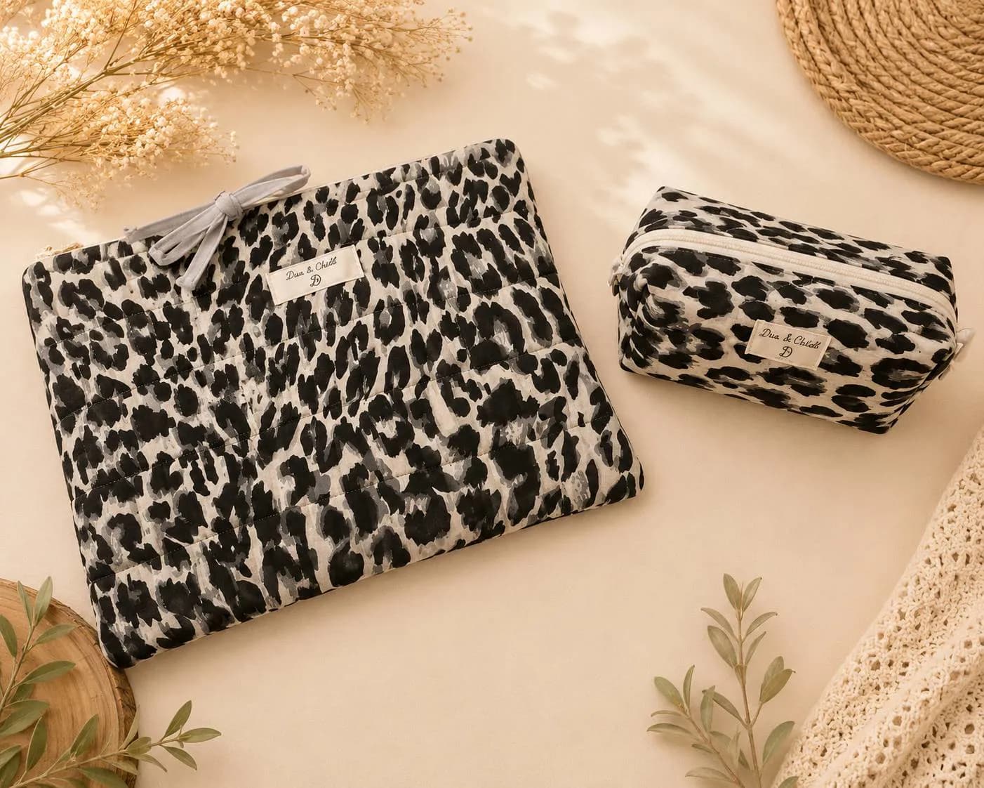 Set mbrojtese dhe portofol Leopard  — foto 1