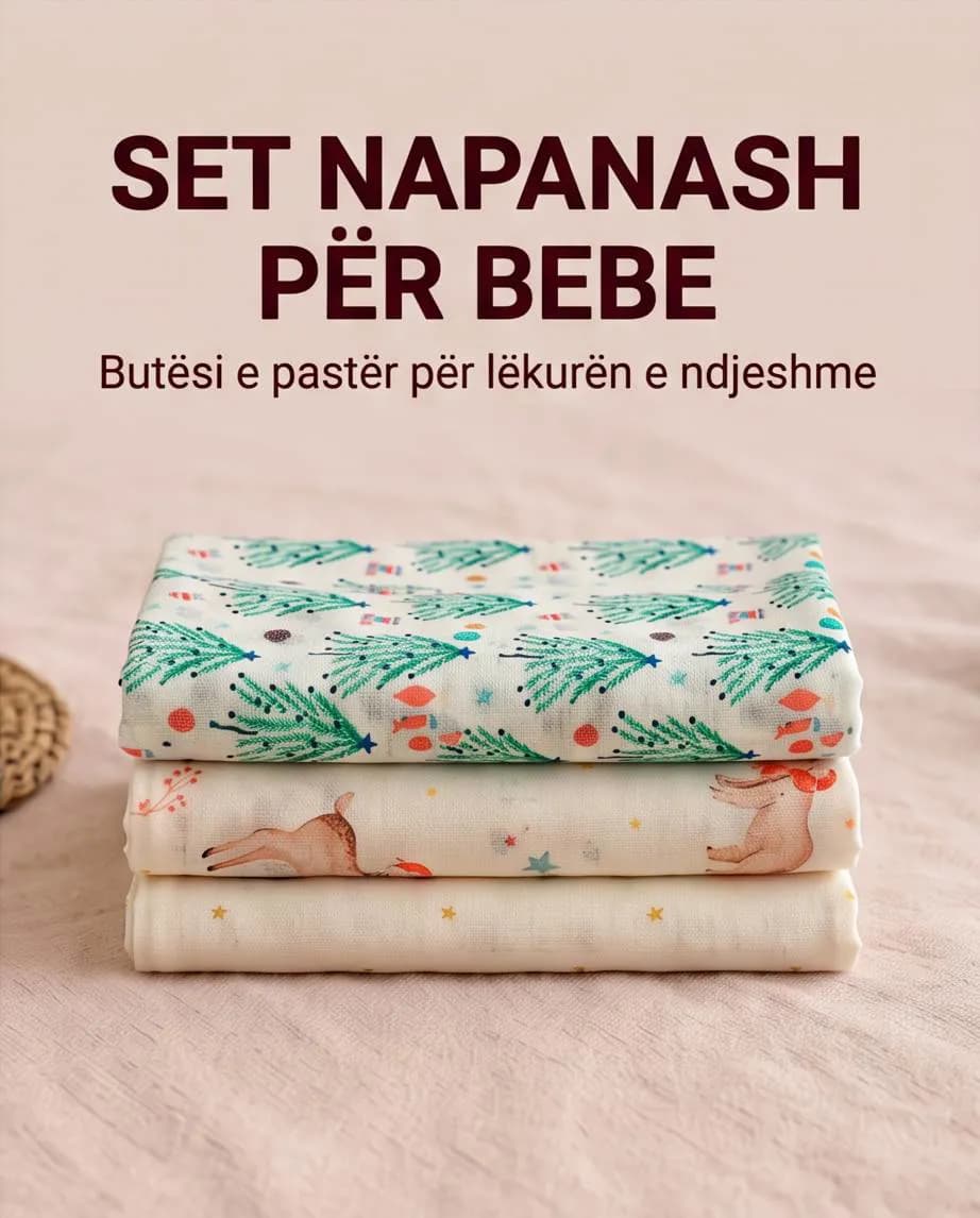 Seti i napave  për Fëmijë me Motiv Krishtlindjesh — foto 2