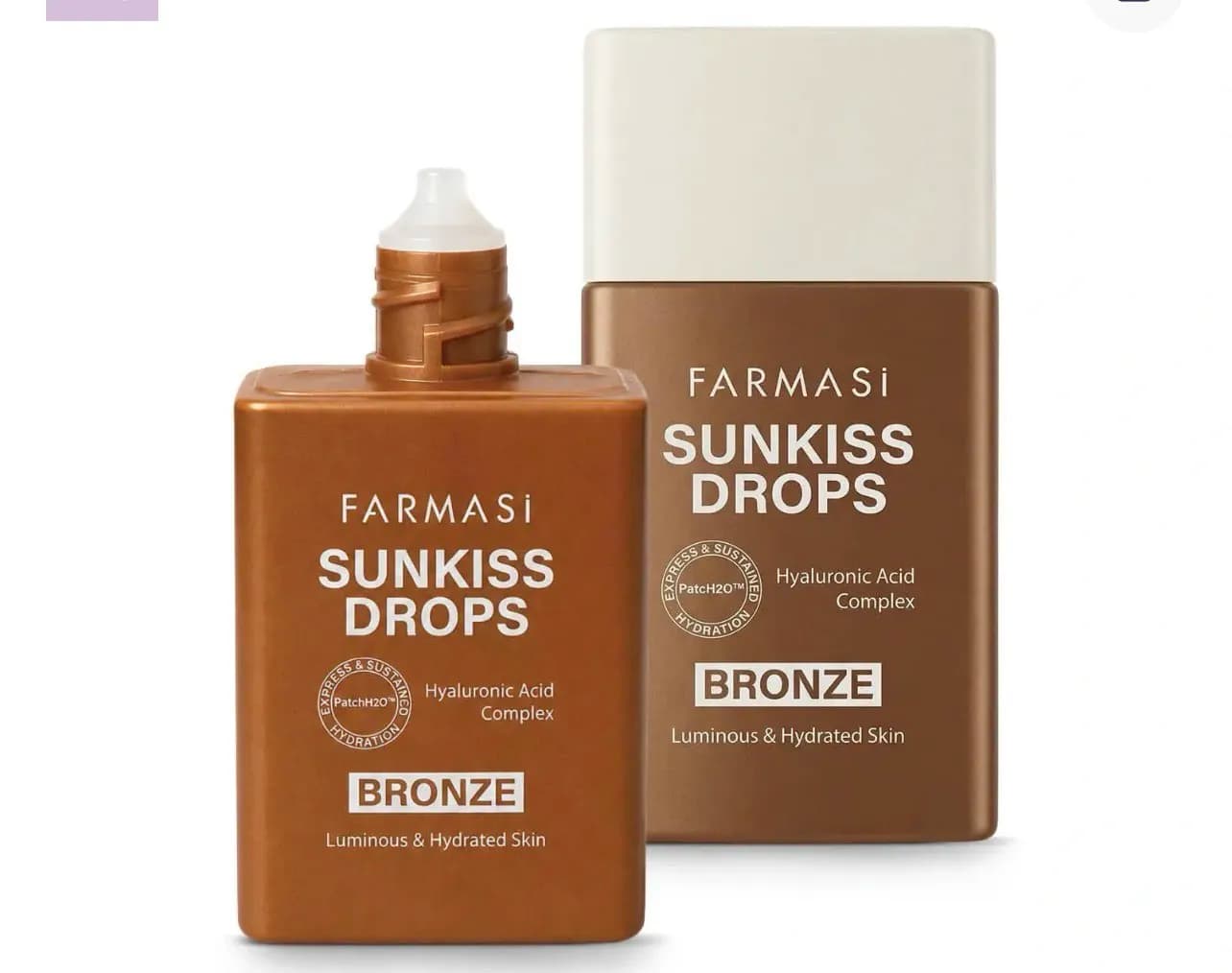 Farmasi Sunkiss Drops Bronze - Serum Lëkure me Acid Hyaluronik