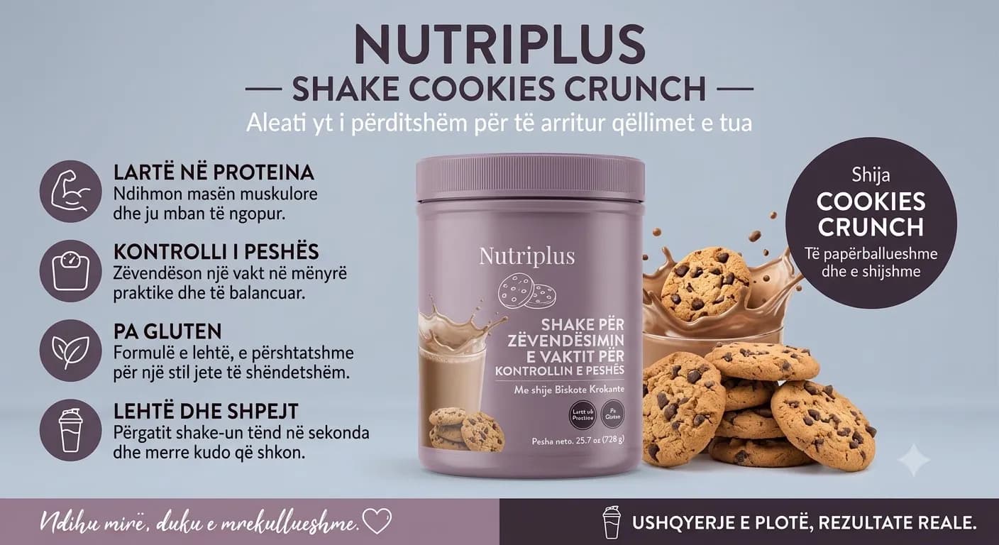 Nutriplus Shake Cookies Crunch