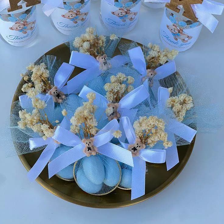 Konfeta me Arushë & Lule për Ditëlindje, Ditëlindje 1-vjetor & Baby Shower