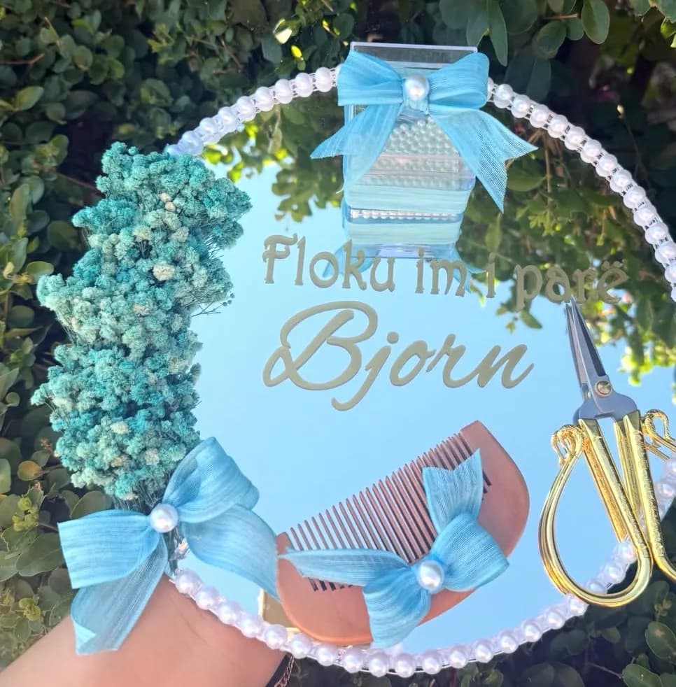 Dekoracion Floral Björn me Përçim — foto 1