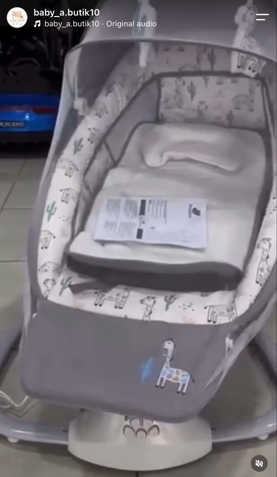 Kundër bebeje me vibracion dhe muzikë