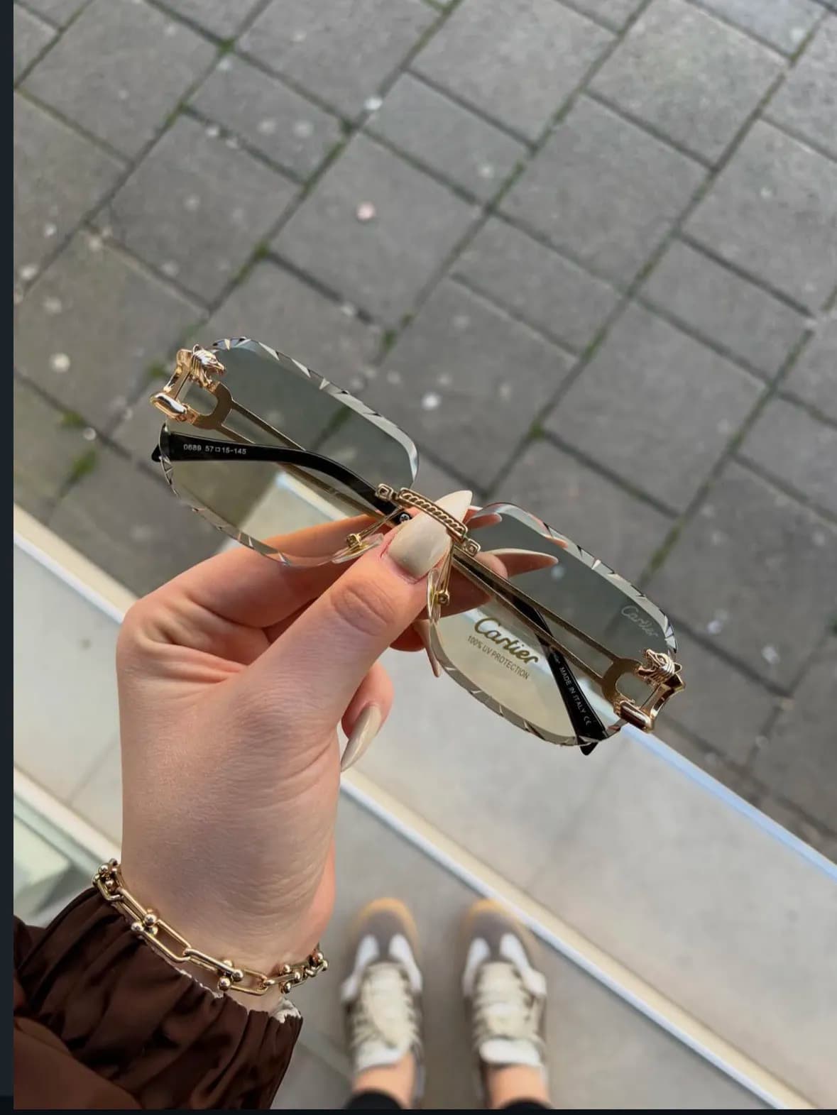 Syze Cartier me Kornizë Kristal — foto 1