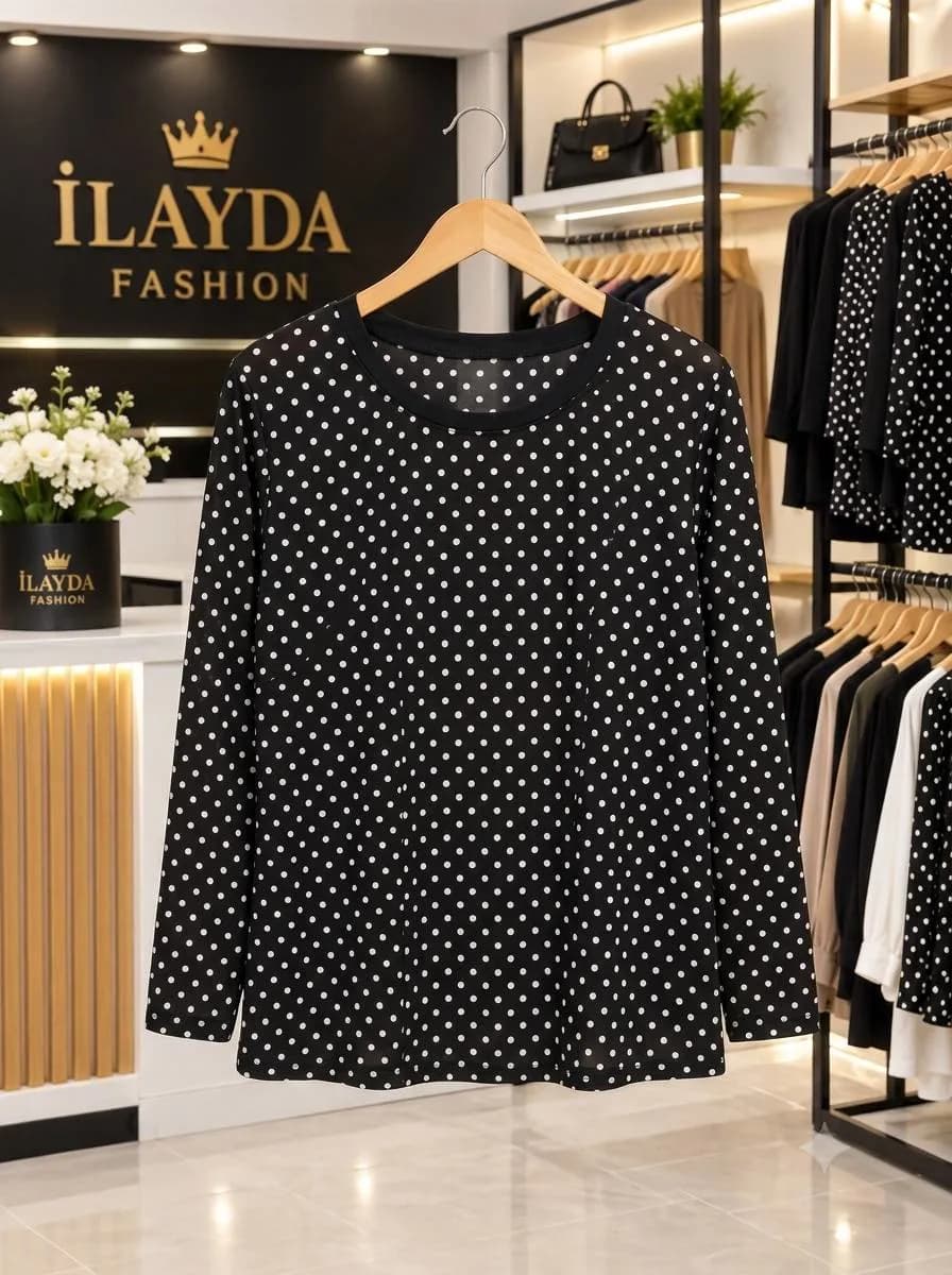 Bluza me Pika të Bardha
