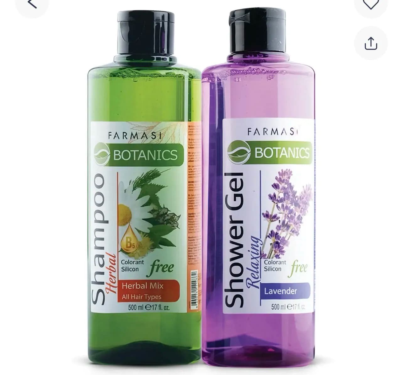 Farmasi Botanics Shampo dhe Shower Gel — foto 1