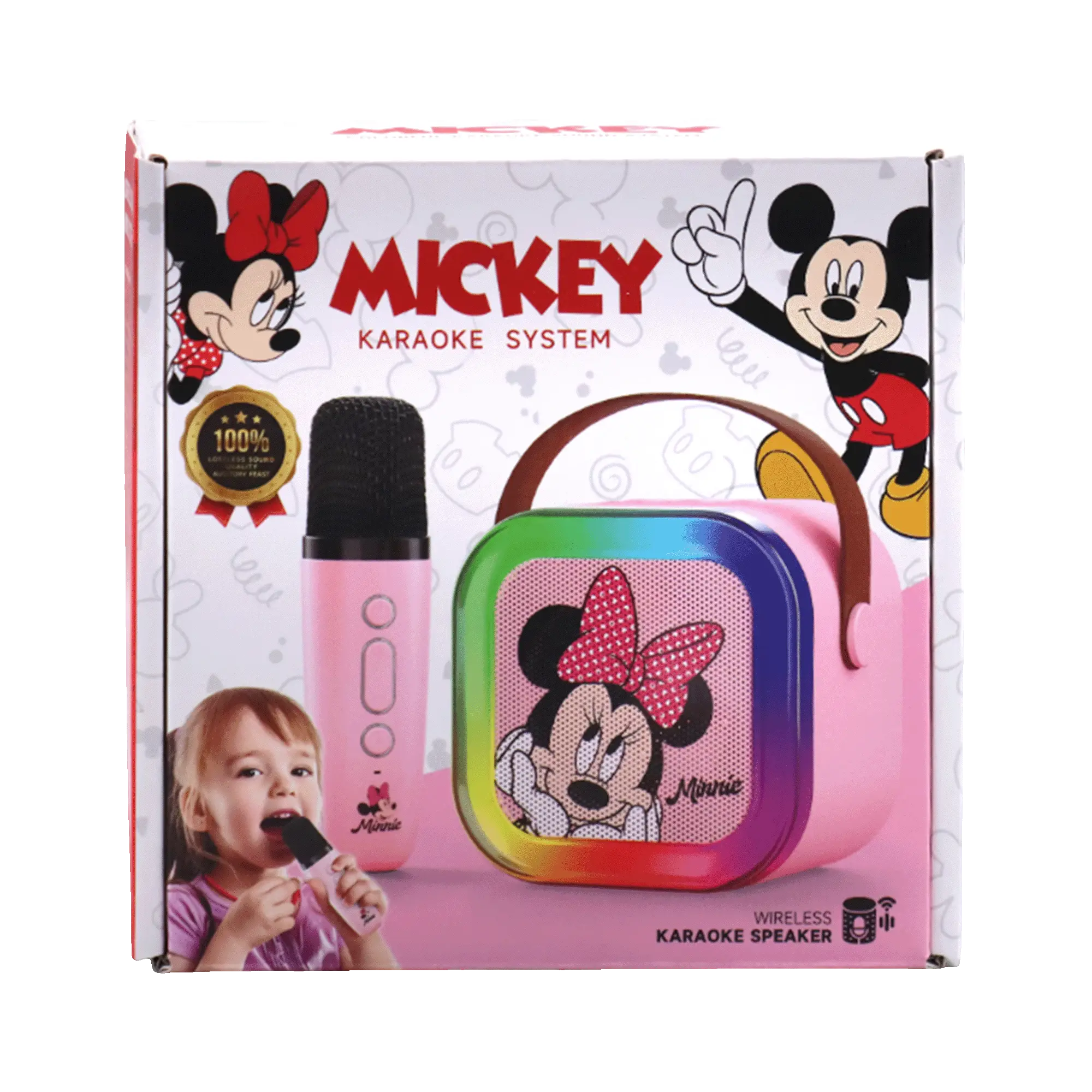 Karaoke Speaker Stitch dhe Mickey Mouse
