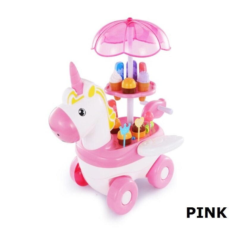 Unicorn Karrocë Akulloresh - Lodër për Fëmijë