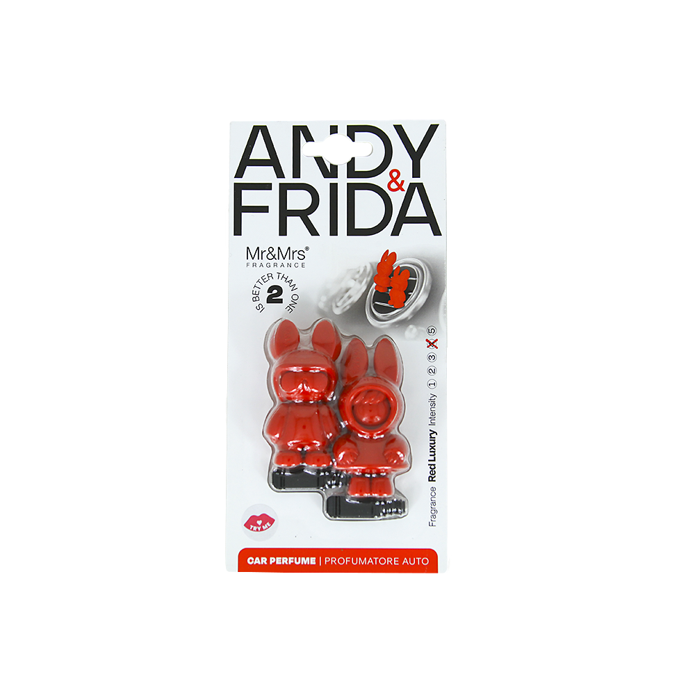 Aromë Për Makinë Mr&Mrs Fragrance Andy&Frida Red Luxury