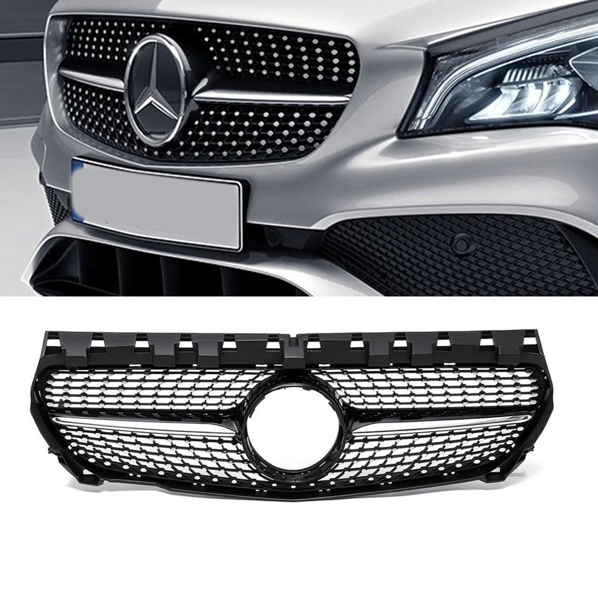 BENZ 15-19 CLA W117 DIAMOND BLACK MASKARINO