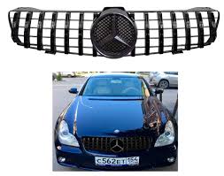 BENZ CLS W219 2005-2007 GT BLACK MASKARINO BLACK ORIGINAL LOGO