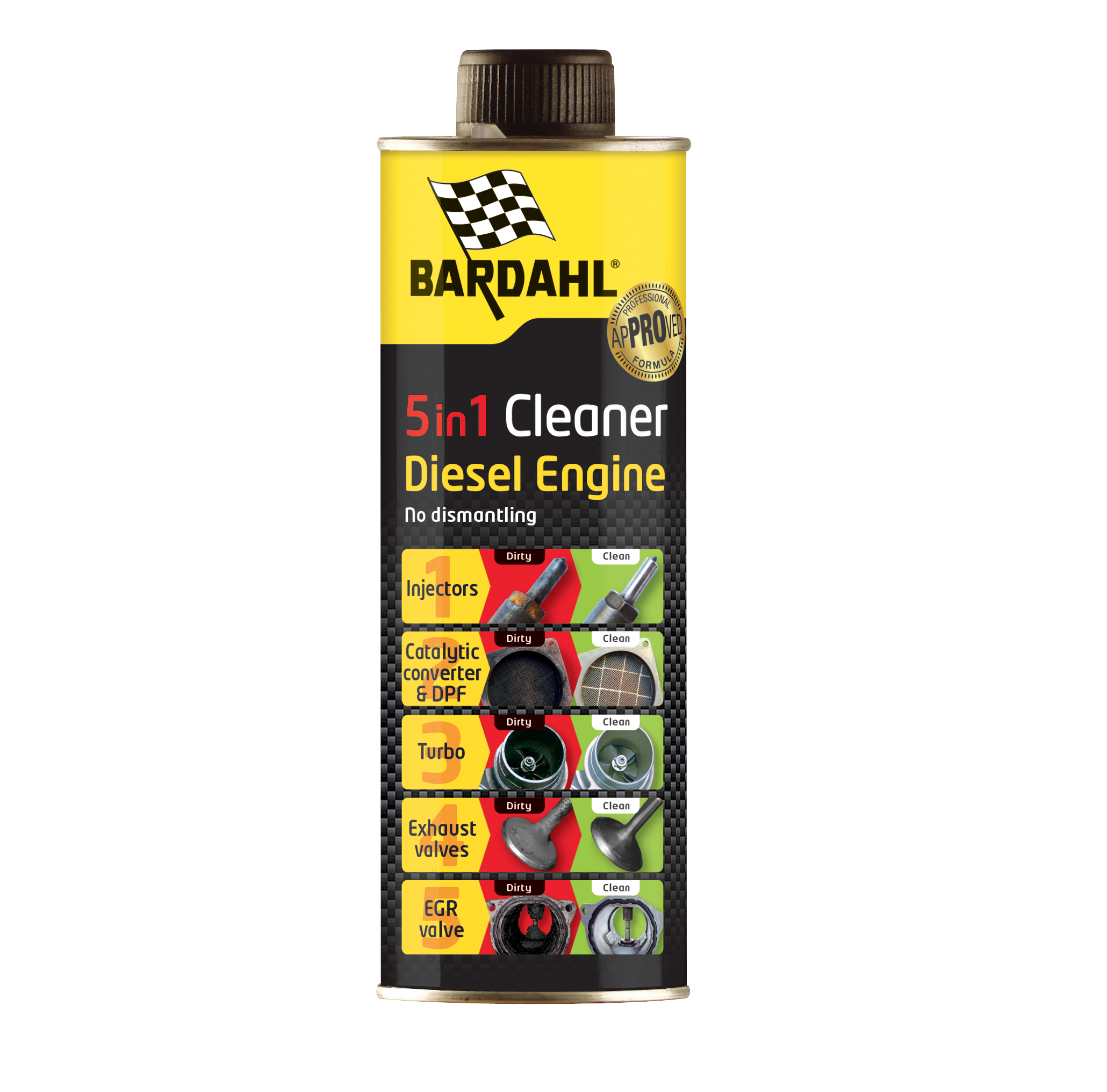 Bardahl Diesel 5in1 Cleaner 500ml
