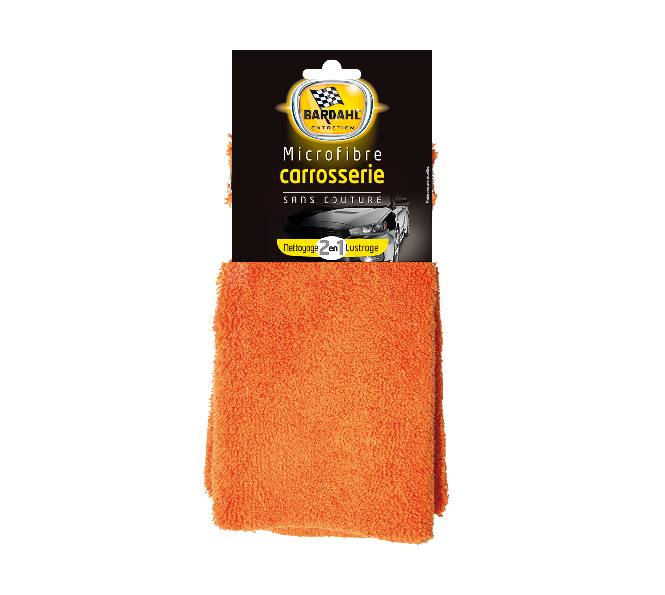 Bardahl Orange Bodywork Cleaning Microfiber