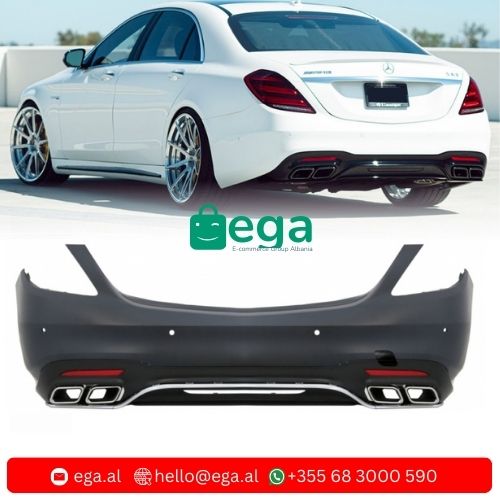 Body Kit për S Class W222 S63 AMG LOOK. Në Body kit përfshihe: Parakolpi, mbrapakolpi, difuzori dhe bordurat