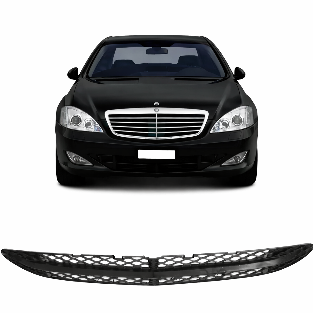 Gril Qendrore Parakolpi për Mercedes-Benz S-Class W221 2005-2013 – Pamje Premium dhe Përshtatje Perfekte