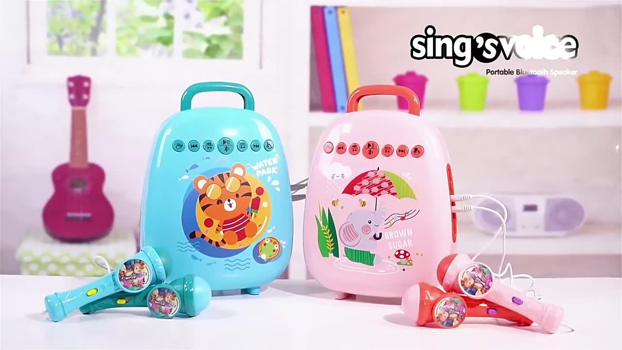 Valixhja me Bluetooth dhe 2 Mikrofonë