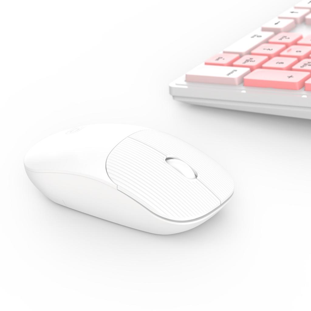 KB05 Set Tastiere Maus Wireless per Zyre Roze me Maus te Bardhe