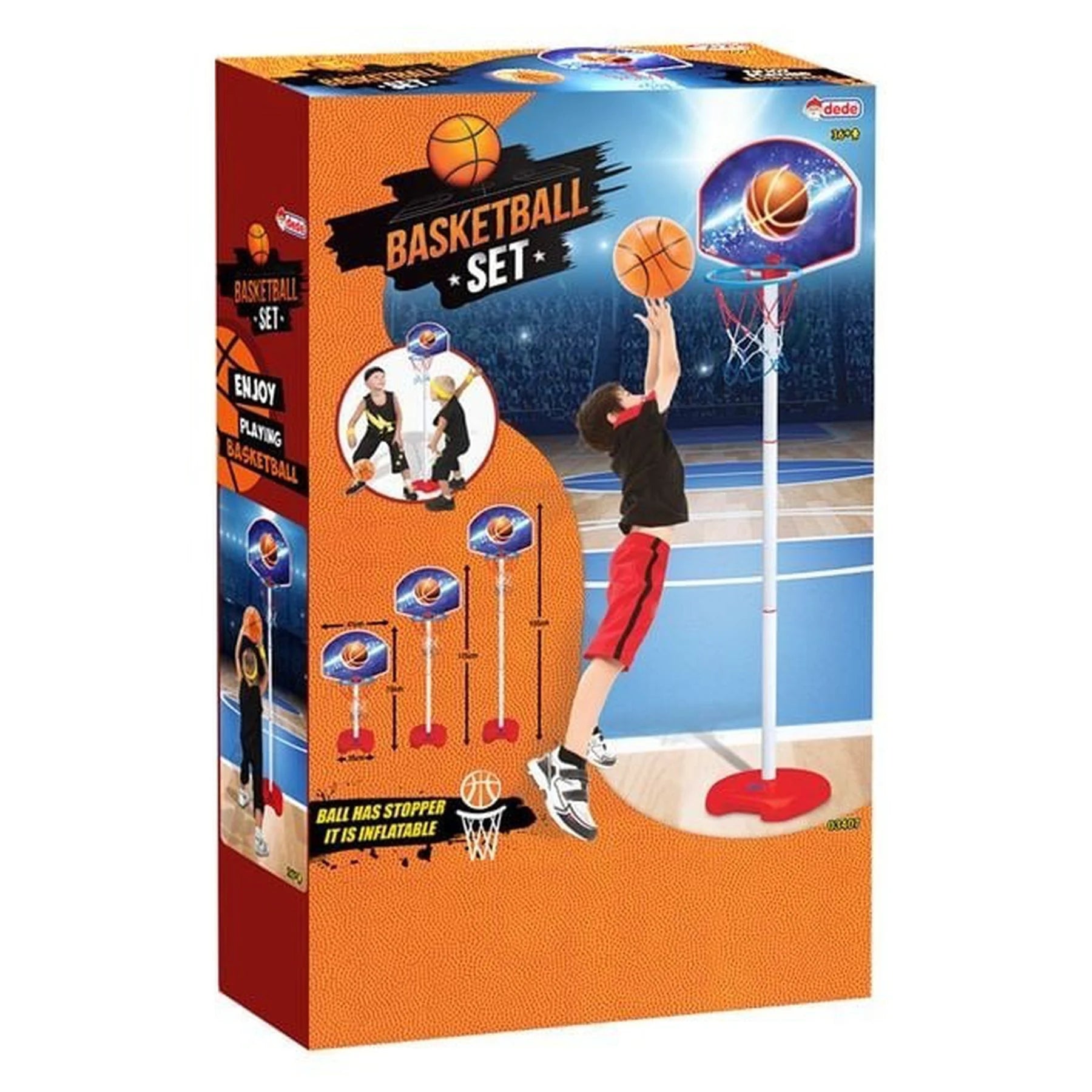 Kosh basketbolli plastik me stendë