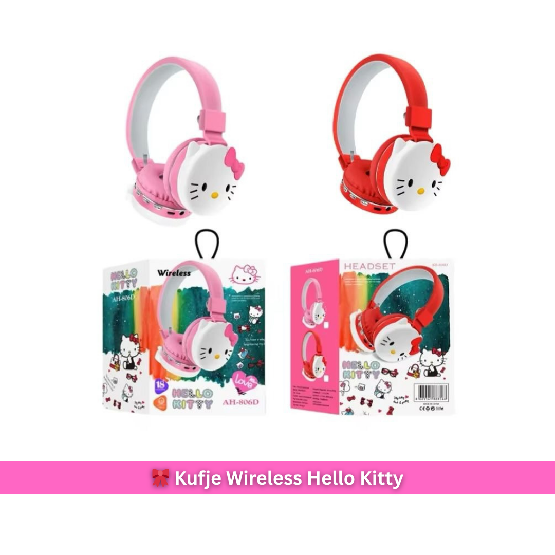 Kufje Wireless Hello Kitty