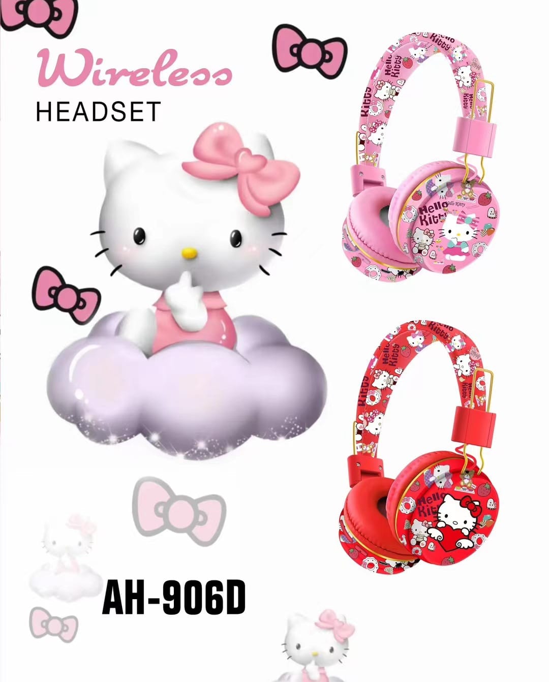  Kufje wireless Hello Kitty