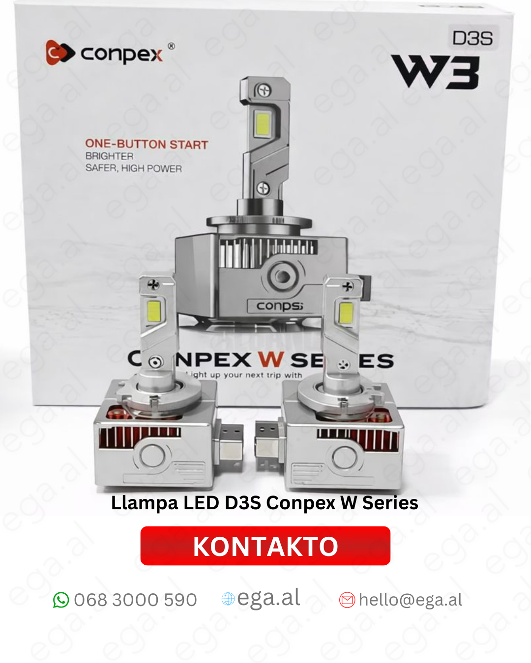 Llampa LED D1S Conpex W Series
