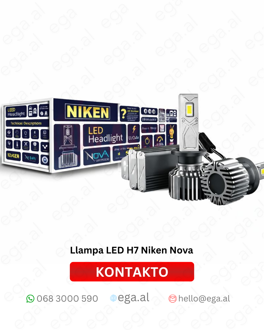 Llampa LED H7 Niken Nova
