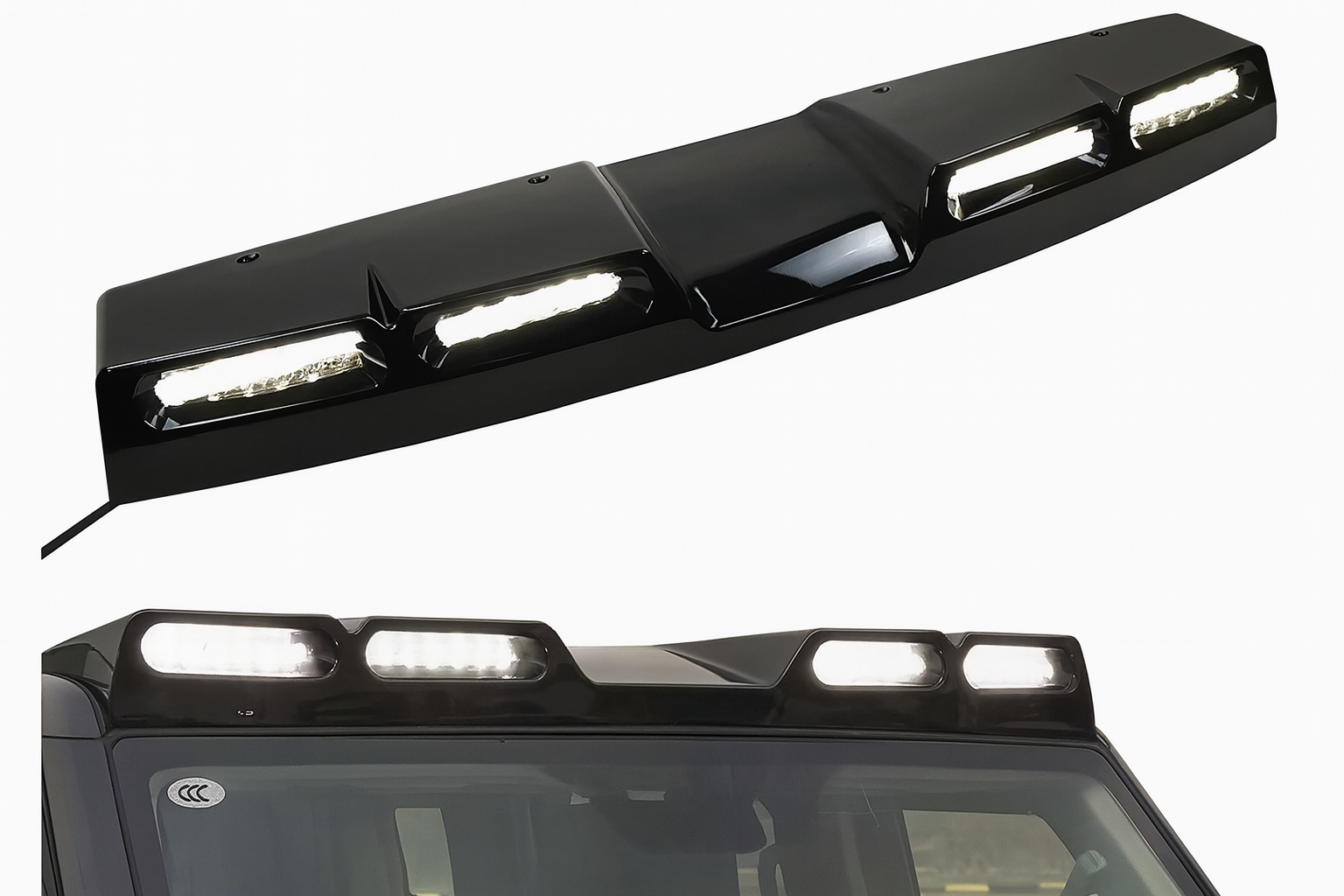 Mbajtëse me drita LED për kabinë