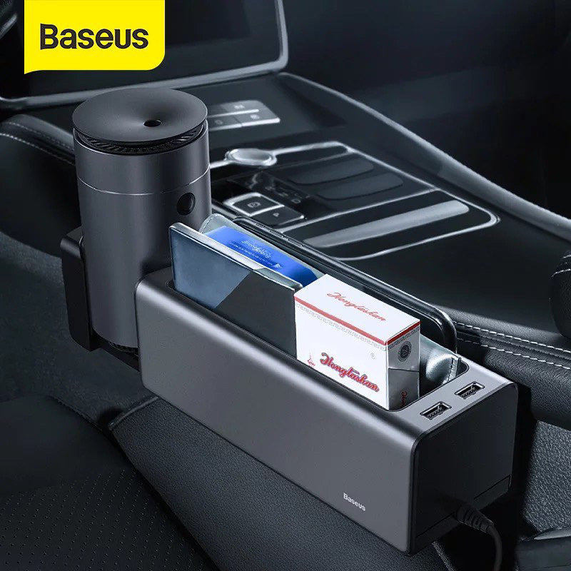 Mbajtese Celulari Dhe Objektesh Me Dy Porta USB Per Makine BASESUS