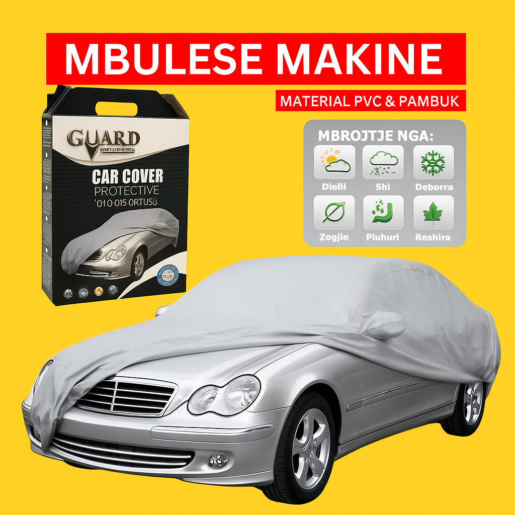 Mbulesë makine Guard Grup 5 per Mercedes C-Class W203 2000-2007 (4.15m x 1.72m x 1.48m)