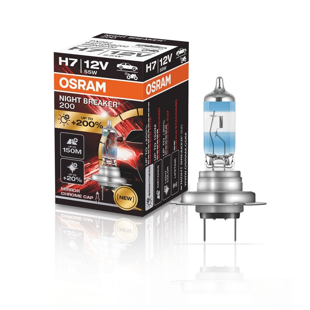 Osram H7 Night Breaker 200 12V 55W 3700K