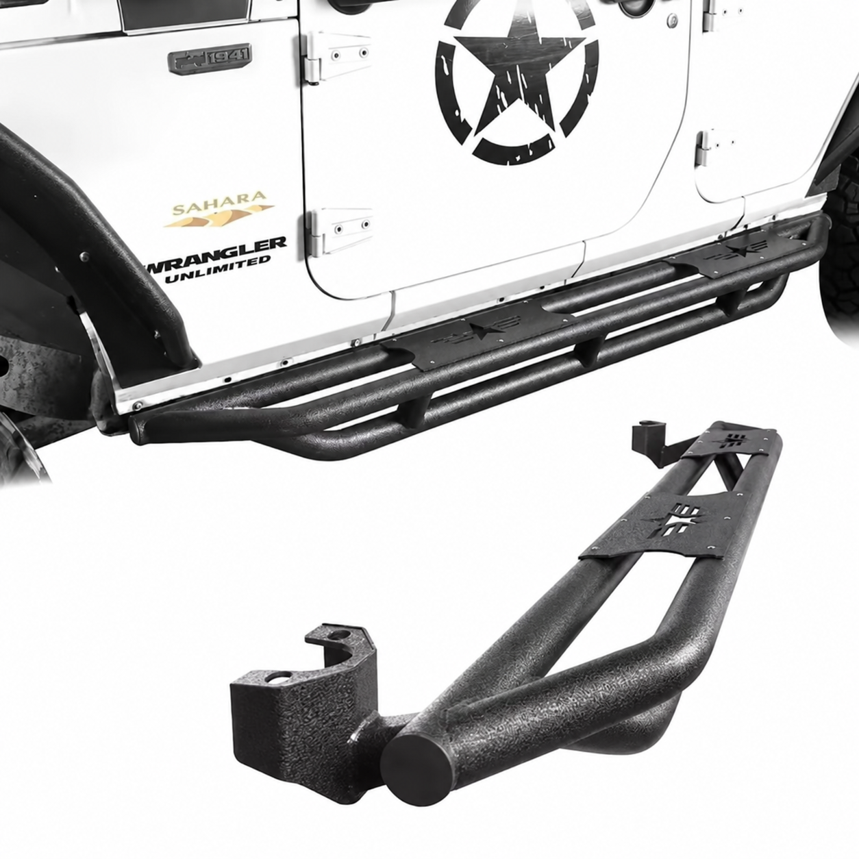 Pedana Metalike për Jeep Wrangler JK 2007–2017