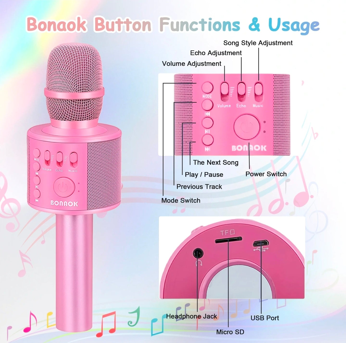 Mikrofon Karaoke - Për Fëmijë