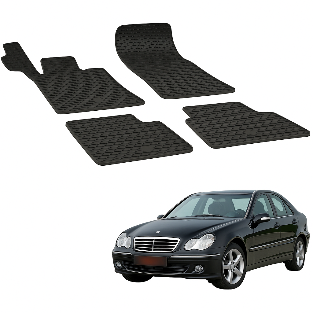 Tapeta gome Mercedes-Benz C Class W203 auto aksesore, aksesore makinash, aksesore per makina, tapeta makinash, tapeta per makina
