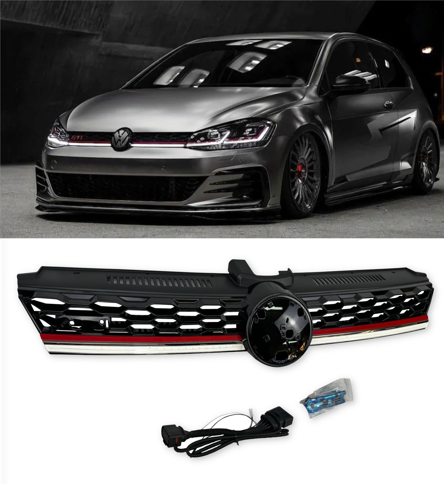 VOLKSWAGEN VW GOLF 7.5 GTI GRILLE