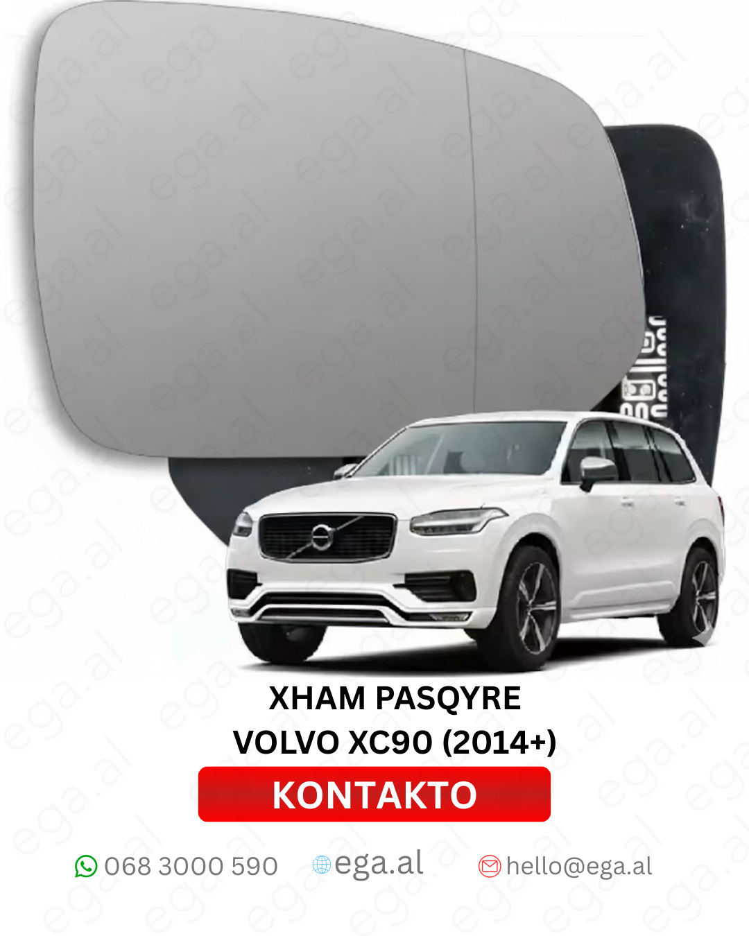Xham Pasqyre për Volvo XC90 (2014+)