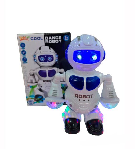 Robot Kërcimtar me Drita dhe Muzikë