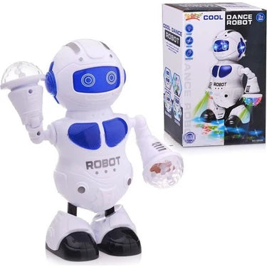Robot Kërcimtar me Drita dhe Muzikë